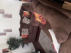 3 piece brown living room furniture